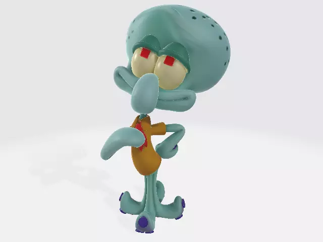 Sponge Bob Squidward Tentacles Model 01 3D print model