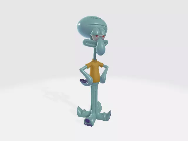 Sponge Bob Squidward Tentacles Model 02 3D print model