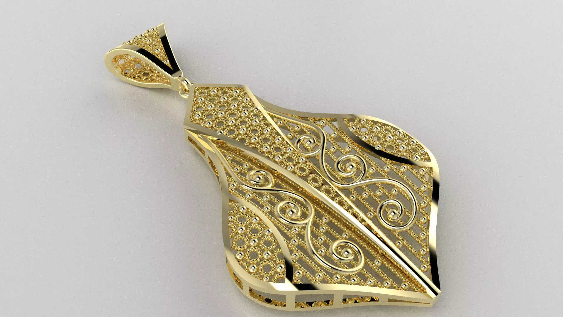 Luxury Statement Necklace for Timeless Style 3D print model