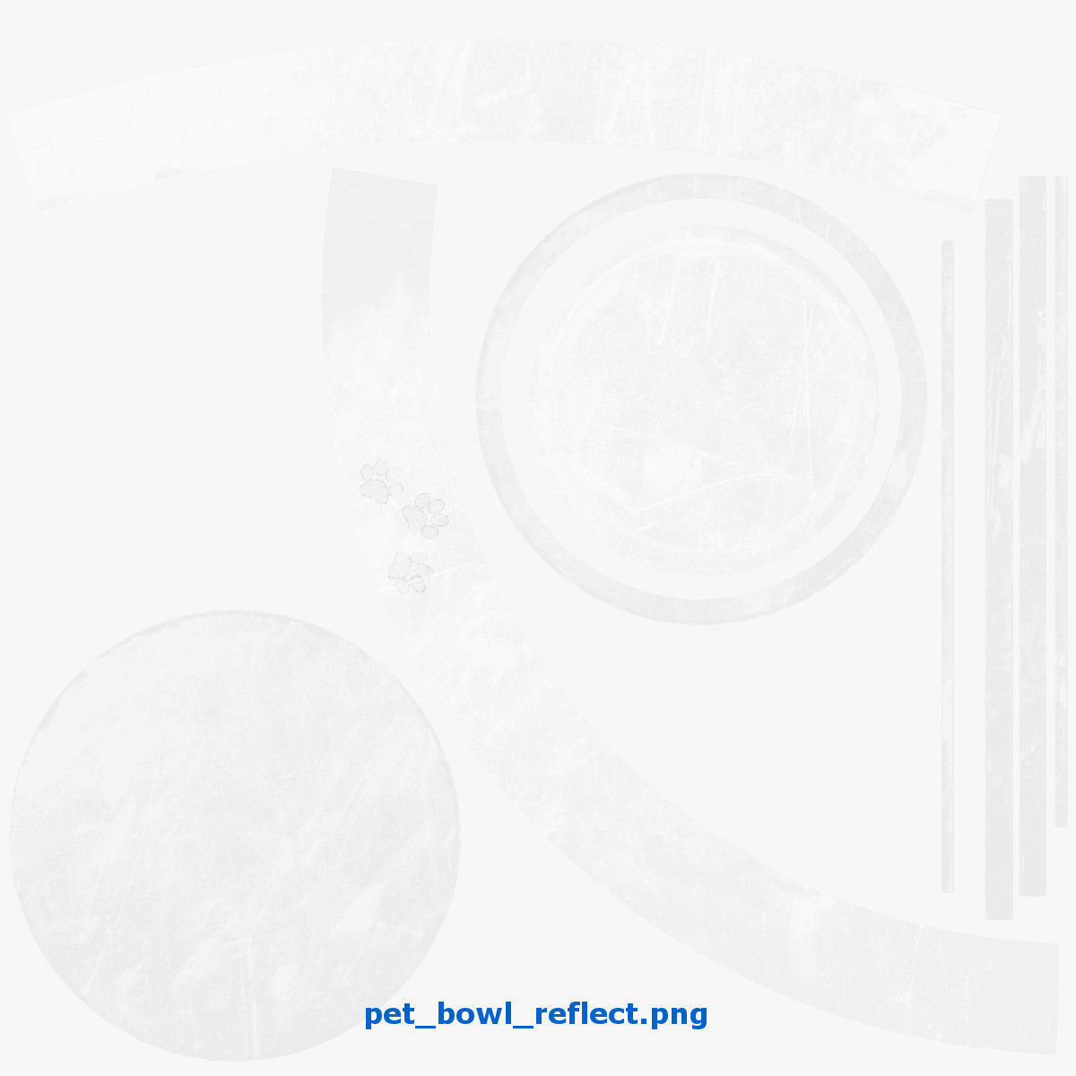 Pet Bowl 3D model_11