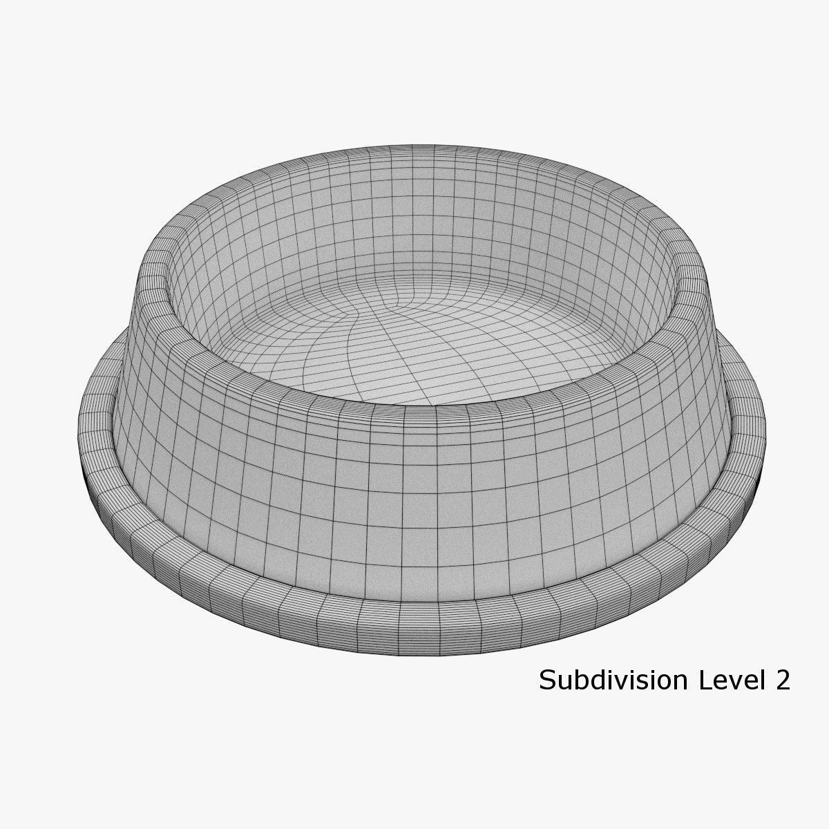 Pet Bowl 3D model_7