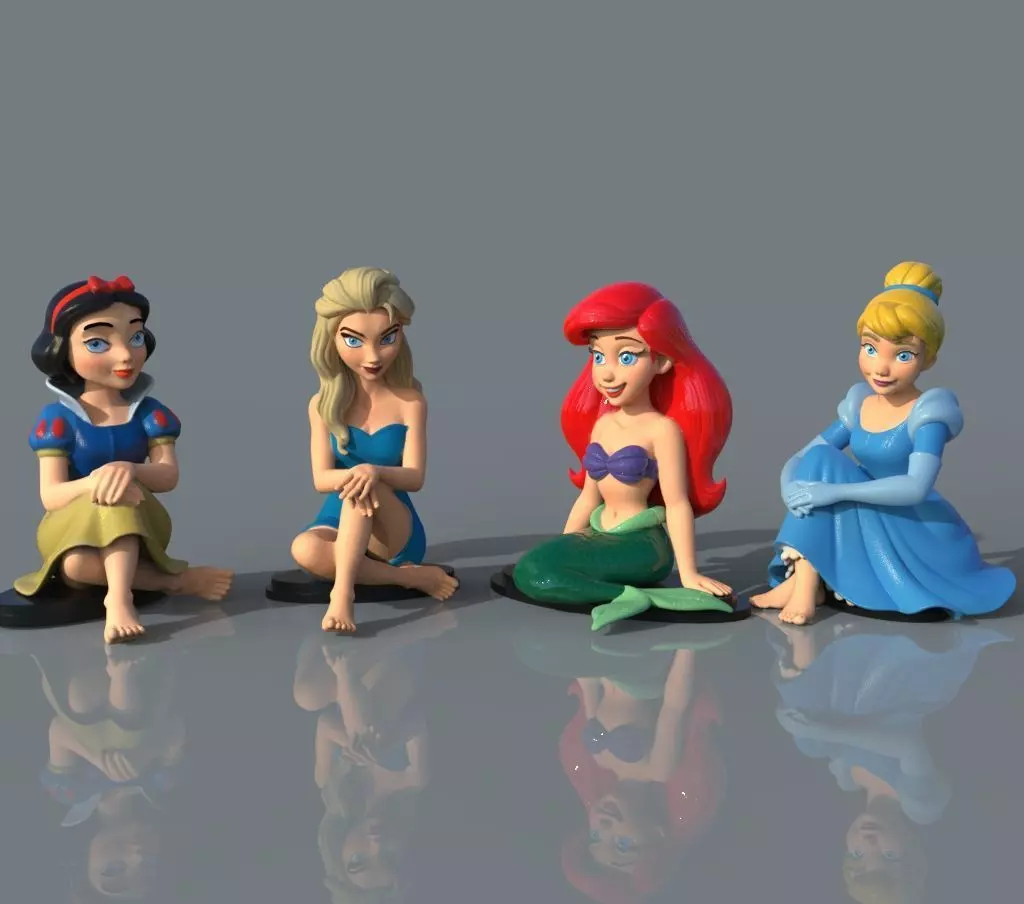Disney Princess 3D print model