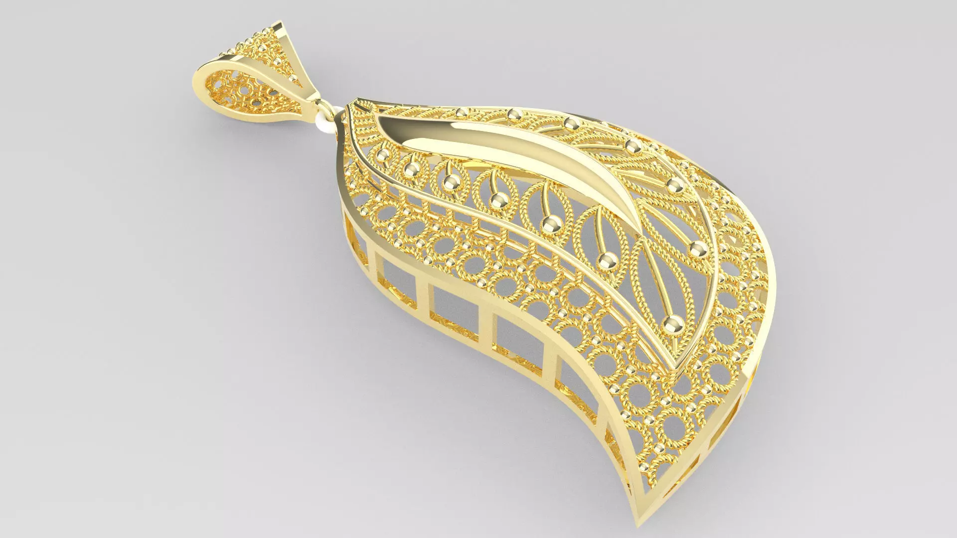 Luxury Statement Necklace for Timeless Style 3D print model