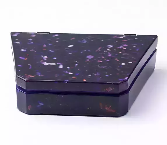 Cosmic Amethyst Storage Case 3D Model