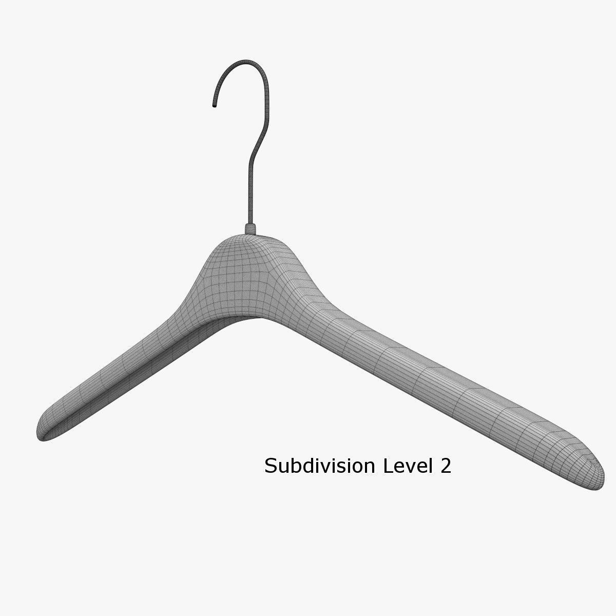 Clothes Hanger 1 3D model_7