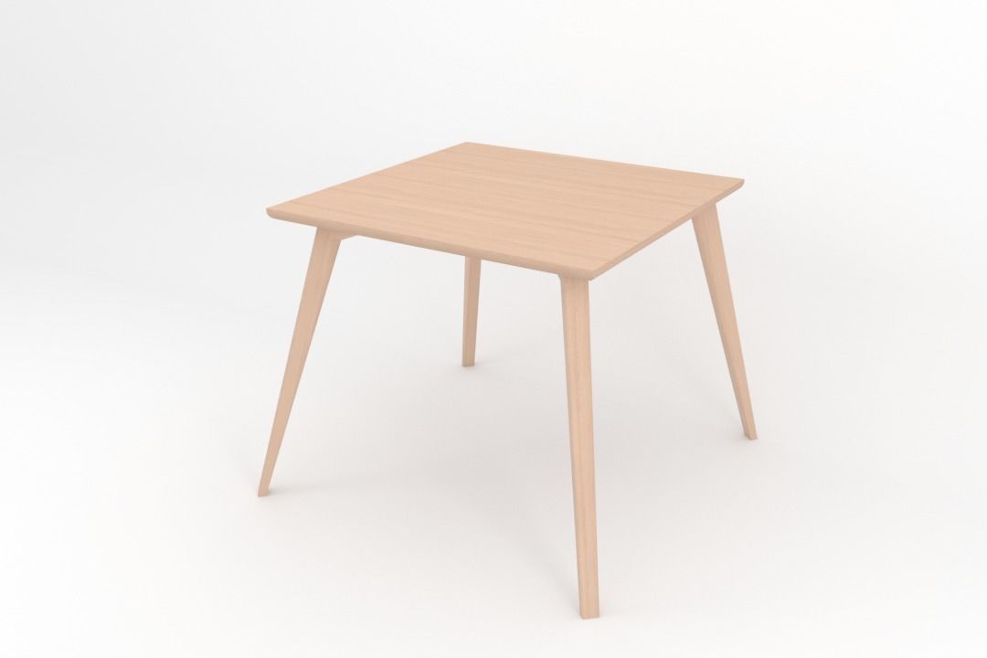 Karimoku New Standard Scout Table 90 Free 3D model