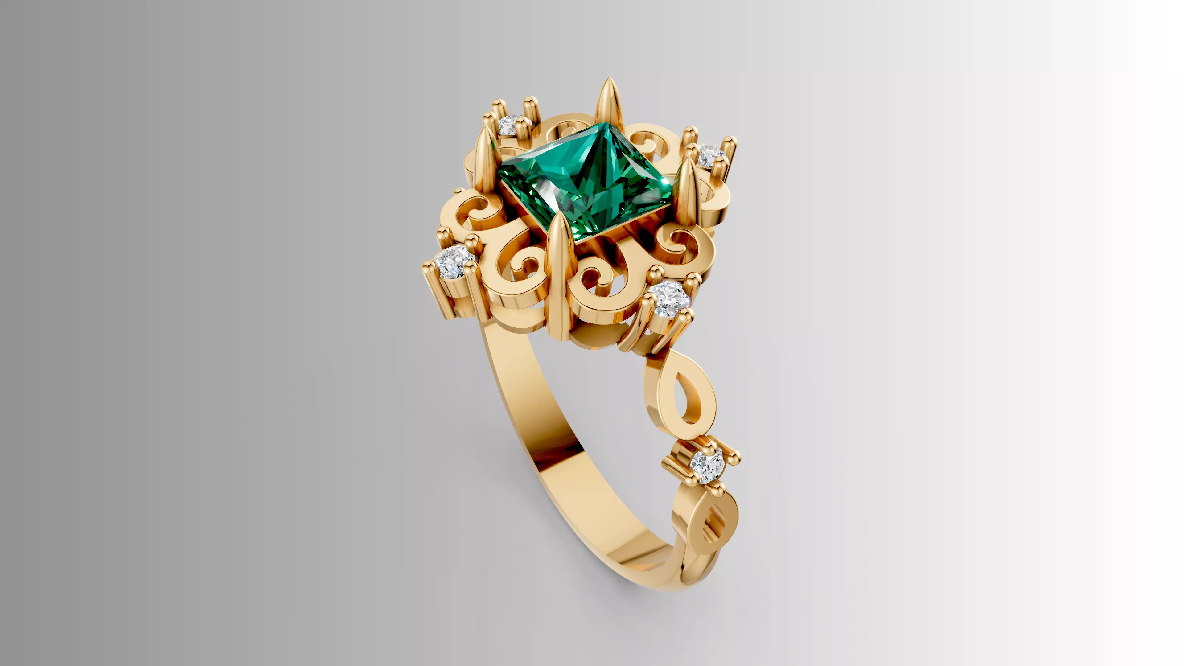 ring0010 3D print model