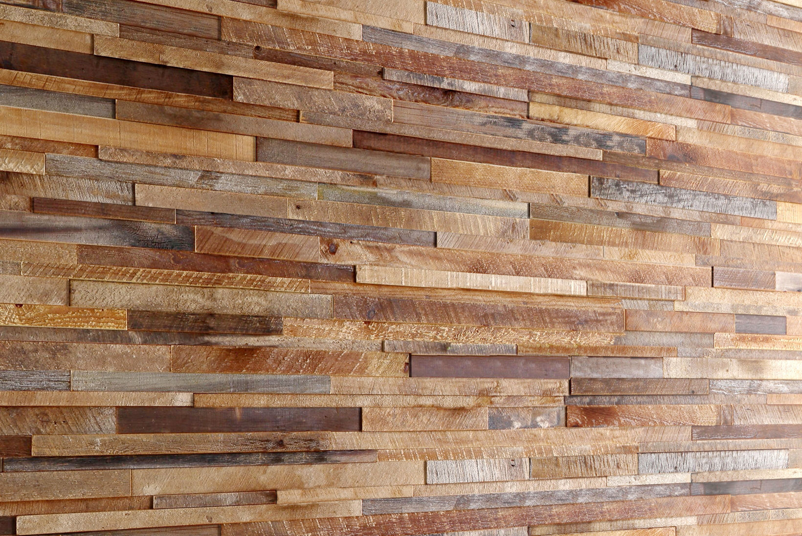 Mosaic wood panel planks 2 3D model_4