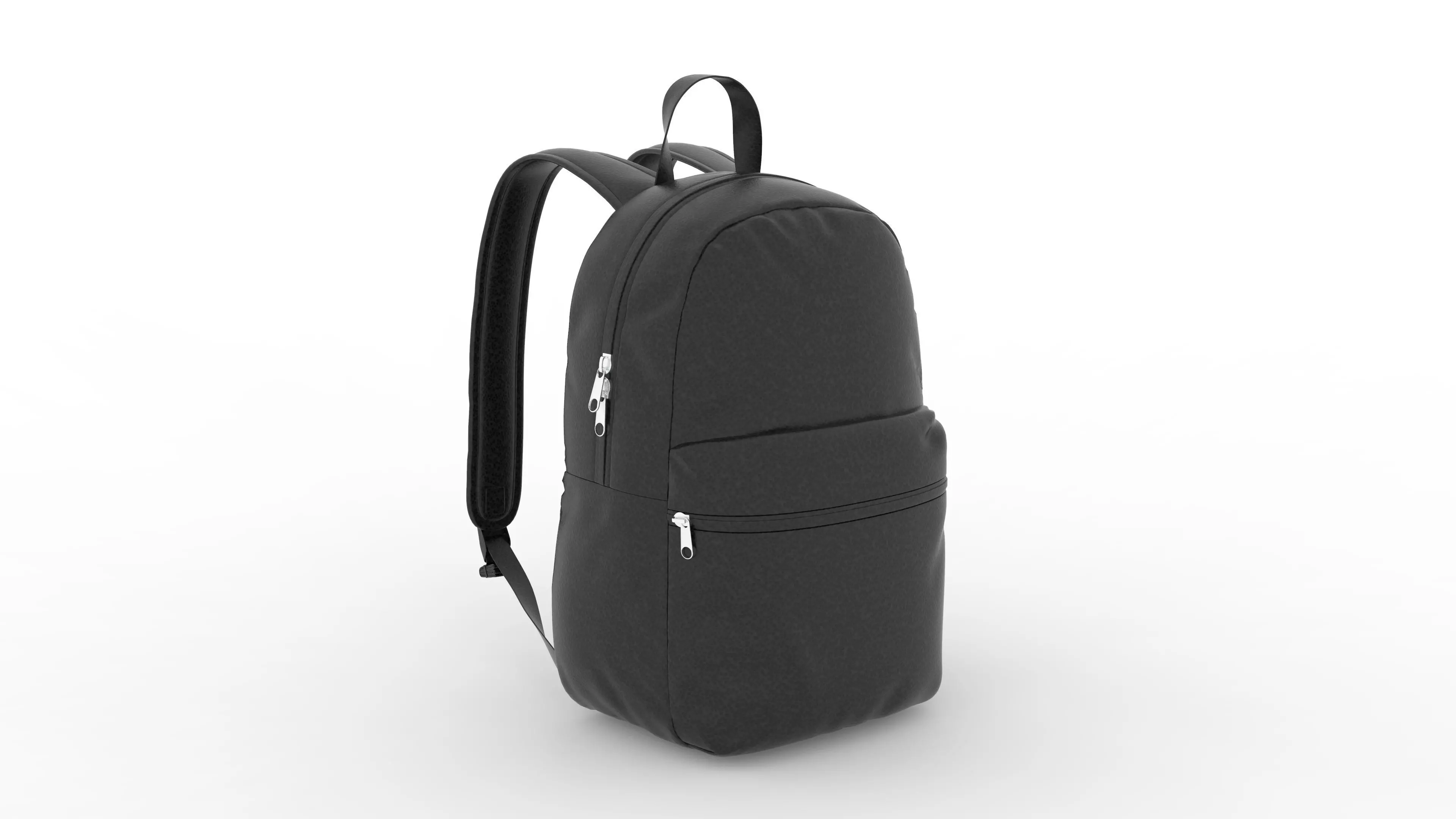 Traveling Bag Low-poly 3D model