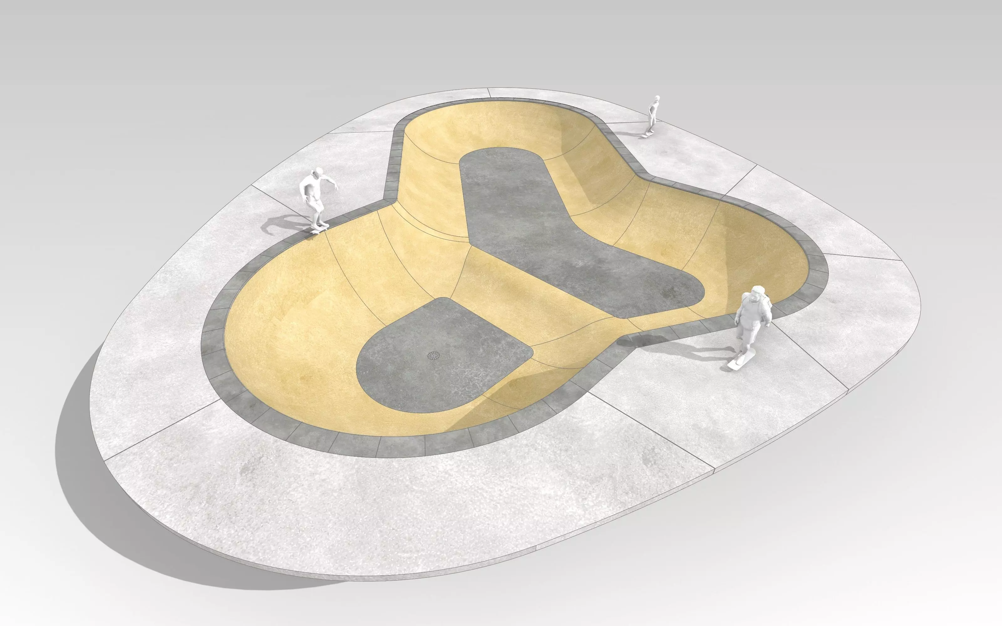 Bowl 05 - Skate Park 3D model