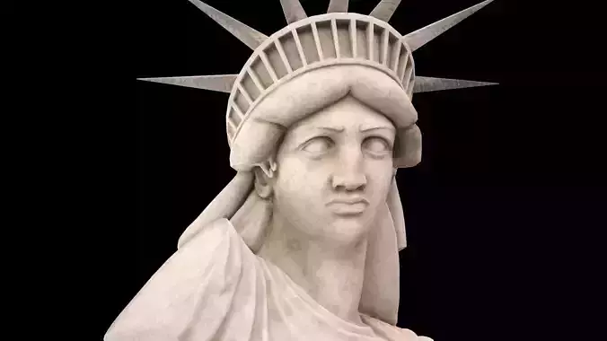 Statue of Liberty LowPoly