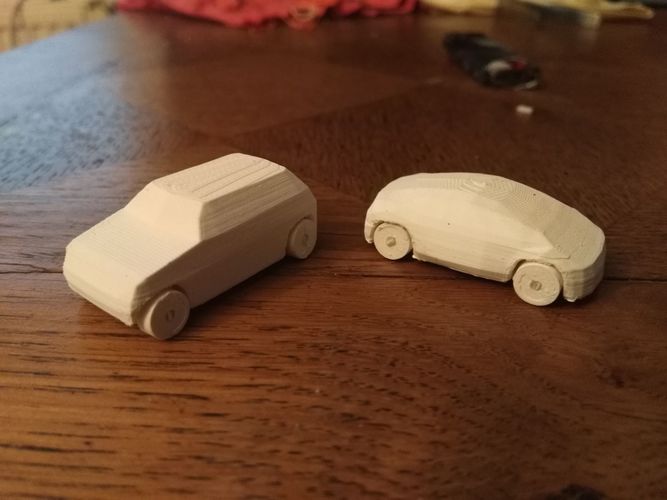 AAA 3D Printable Car 1 3D print model 4