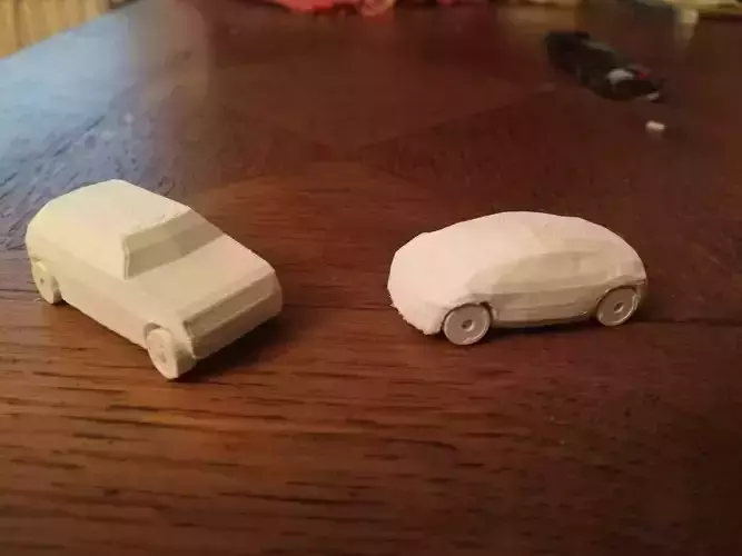 AAA 3D Printable Car 1