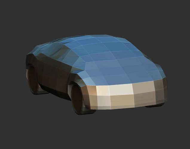 AAA 3D Printable Car 1 3D print model 6