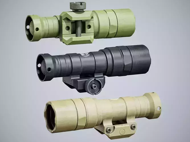 Tactical Flash Light SureFire M300C Compact Led Mounted