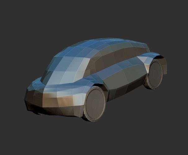 AAA 3D Printable Car 3 3D print model 5