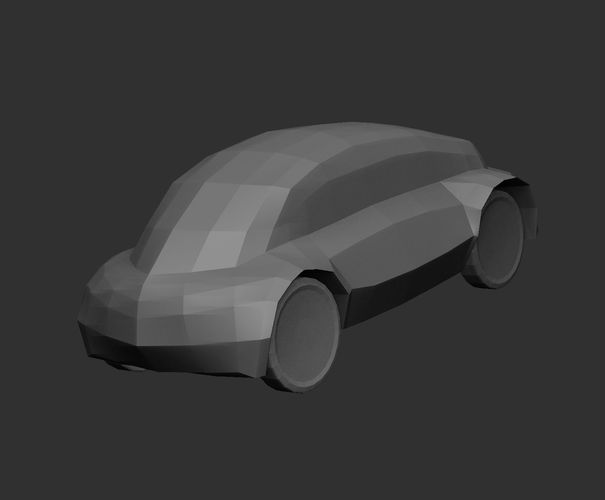 AAA 3D Printable Car 3 3D print model 6