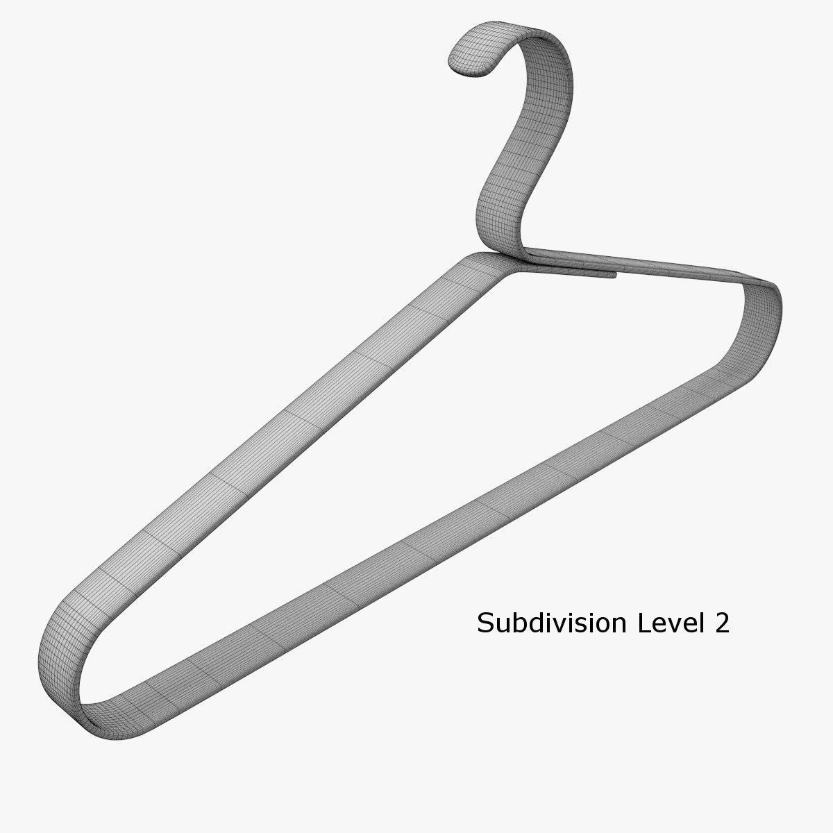 Clothes Hanger 2 3D model_7