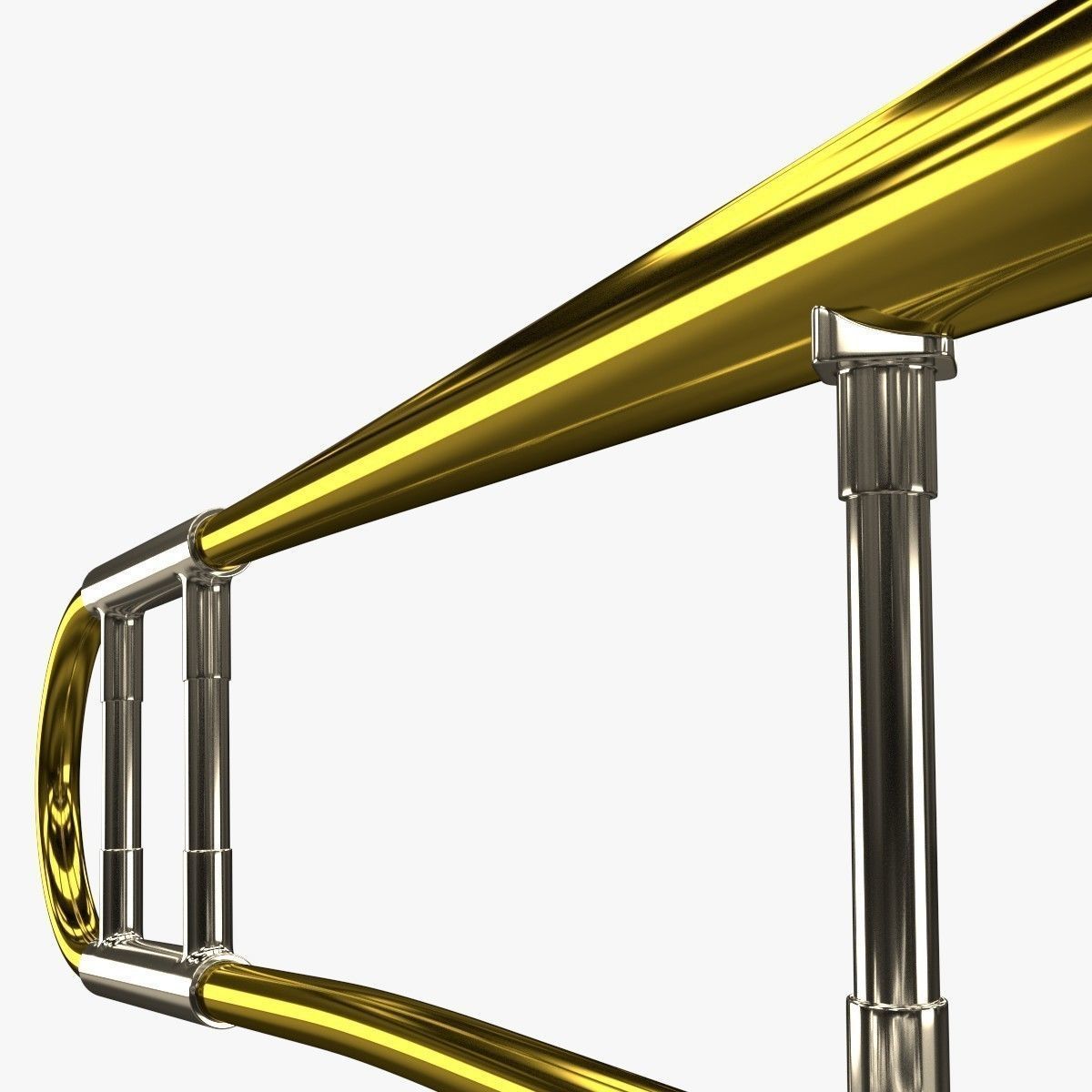 Trombone 3D model_6