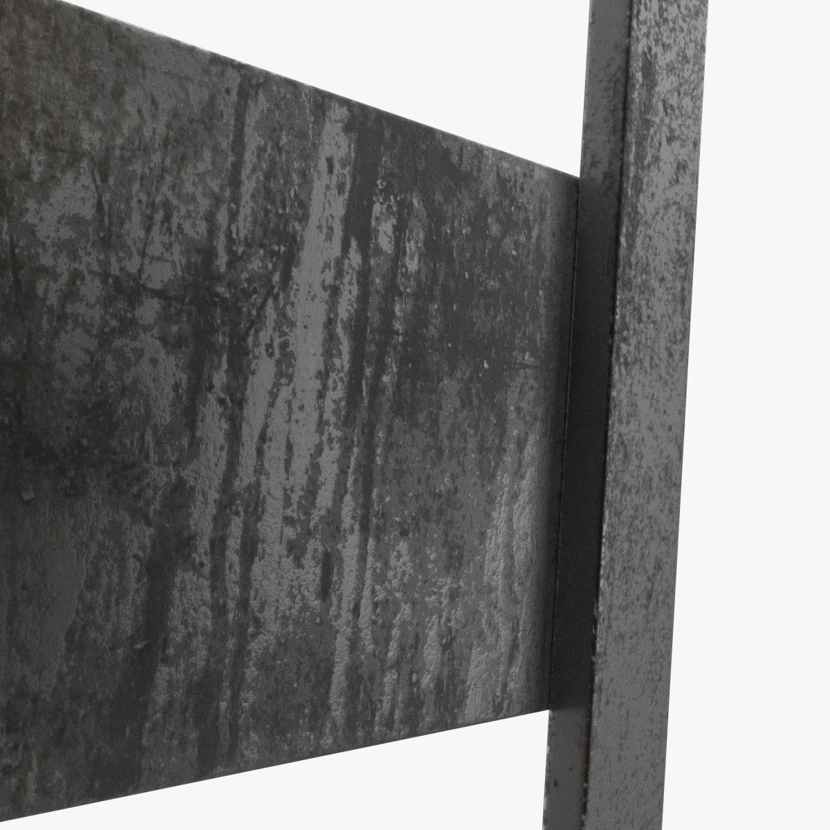 Traffic Barricade 3D model_6