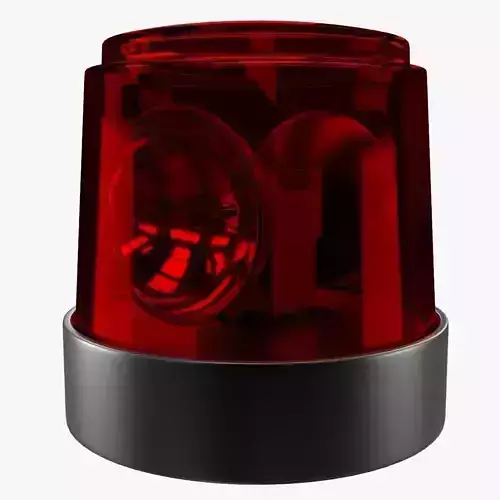 Warning Light 3D model