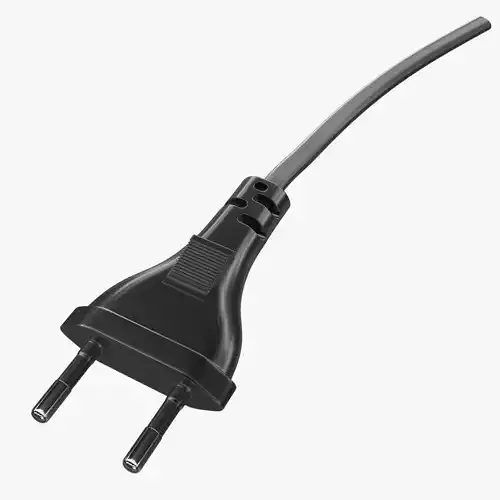 Two Pin plug 3D model