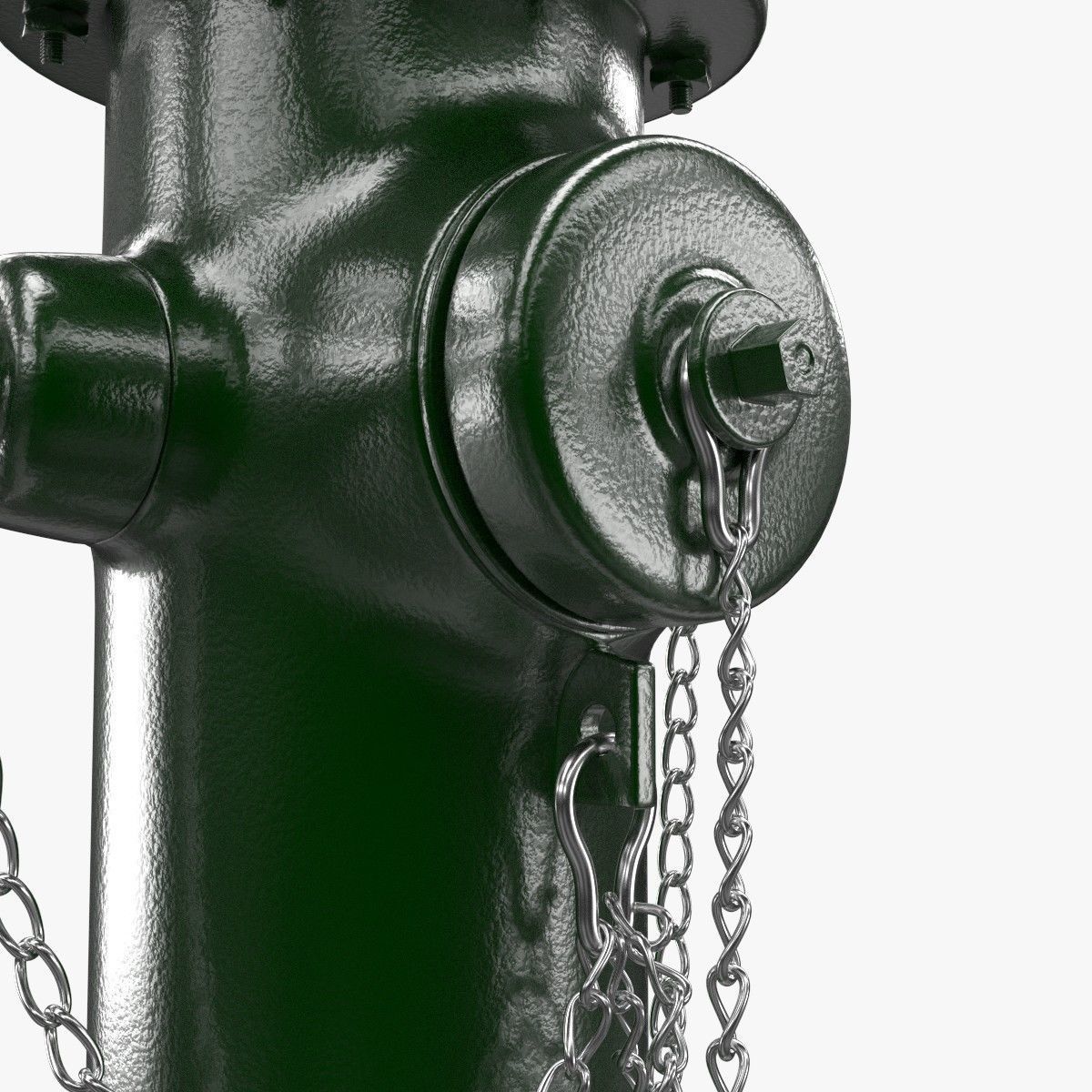 Hydrant fire 3D model_6