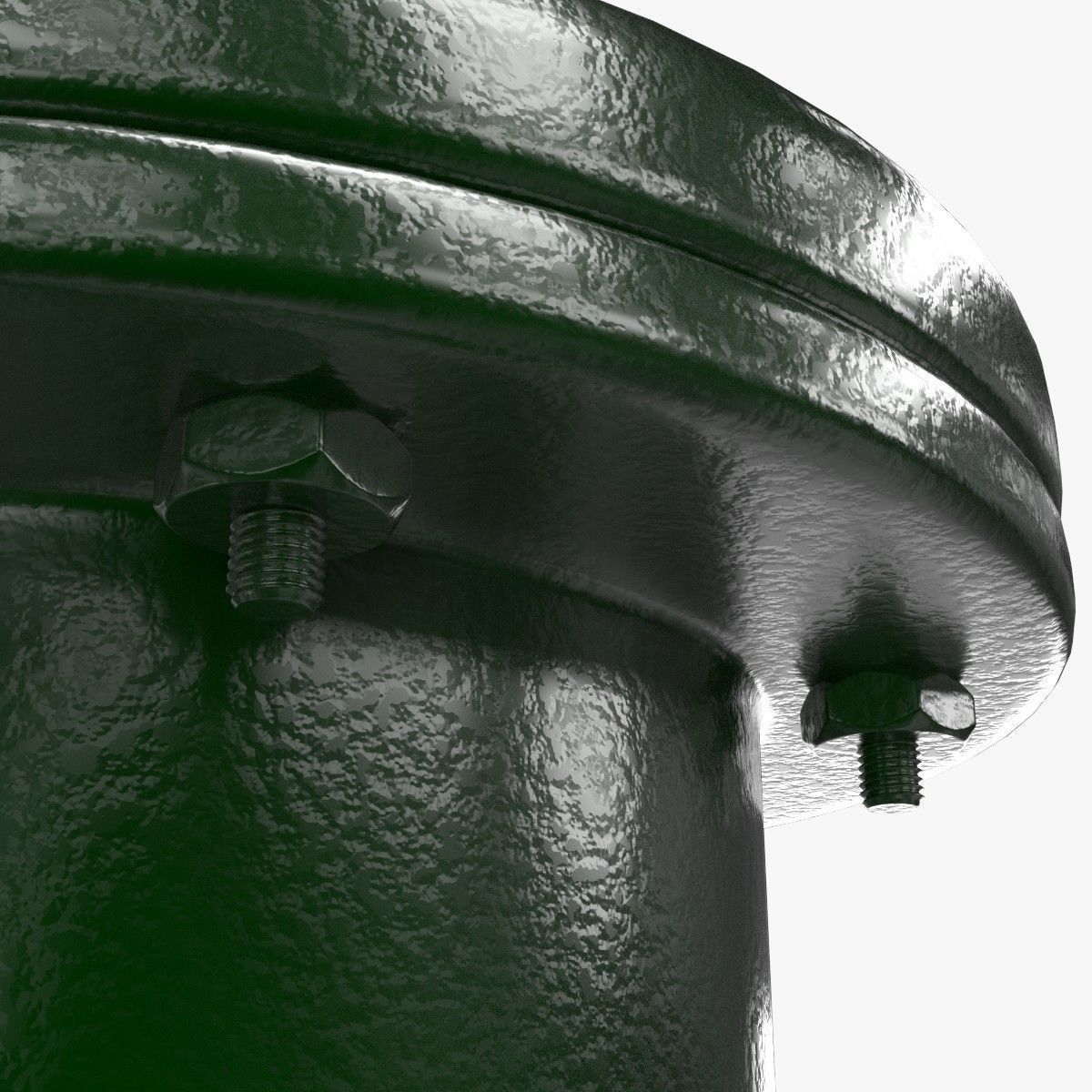 Hydrant fire 3D model_5