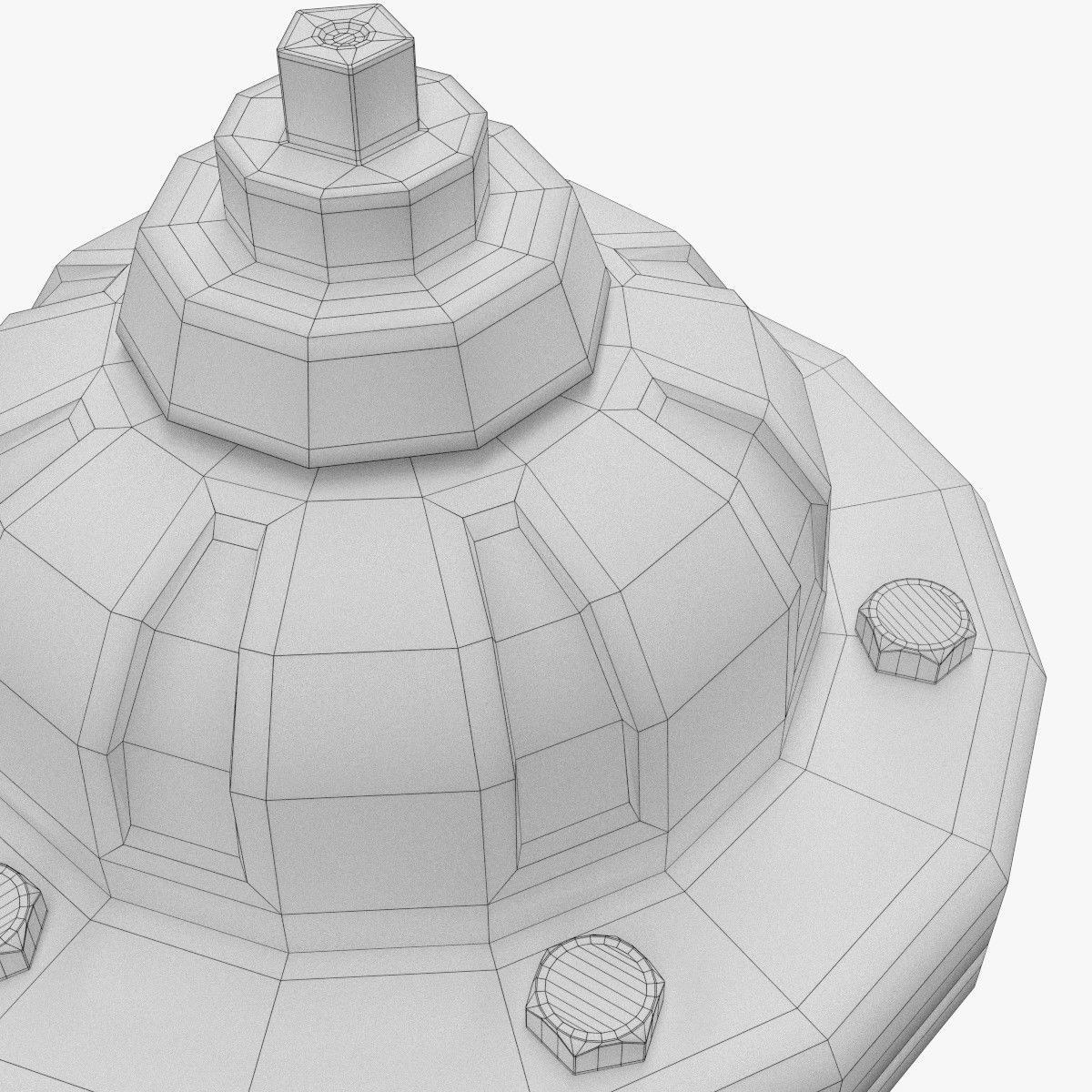 Hydrant fire 3D model_13