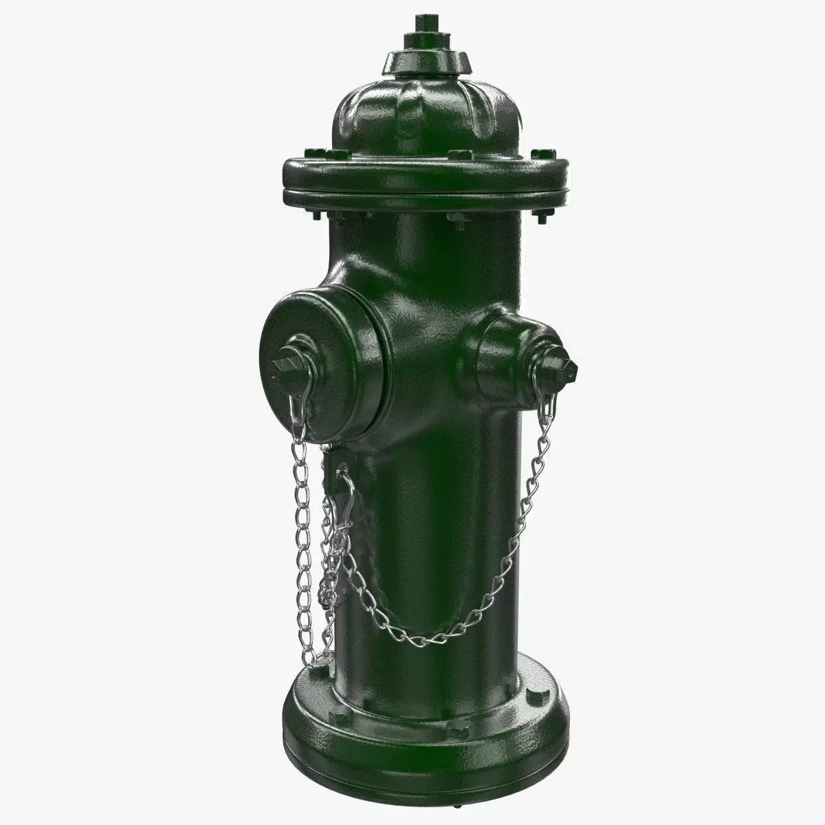 Hydrant fire 3D model_0
