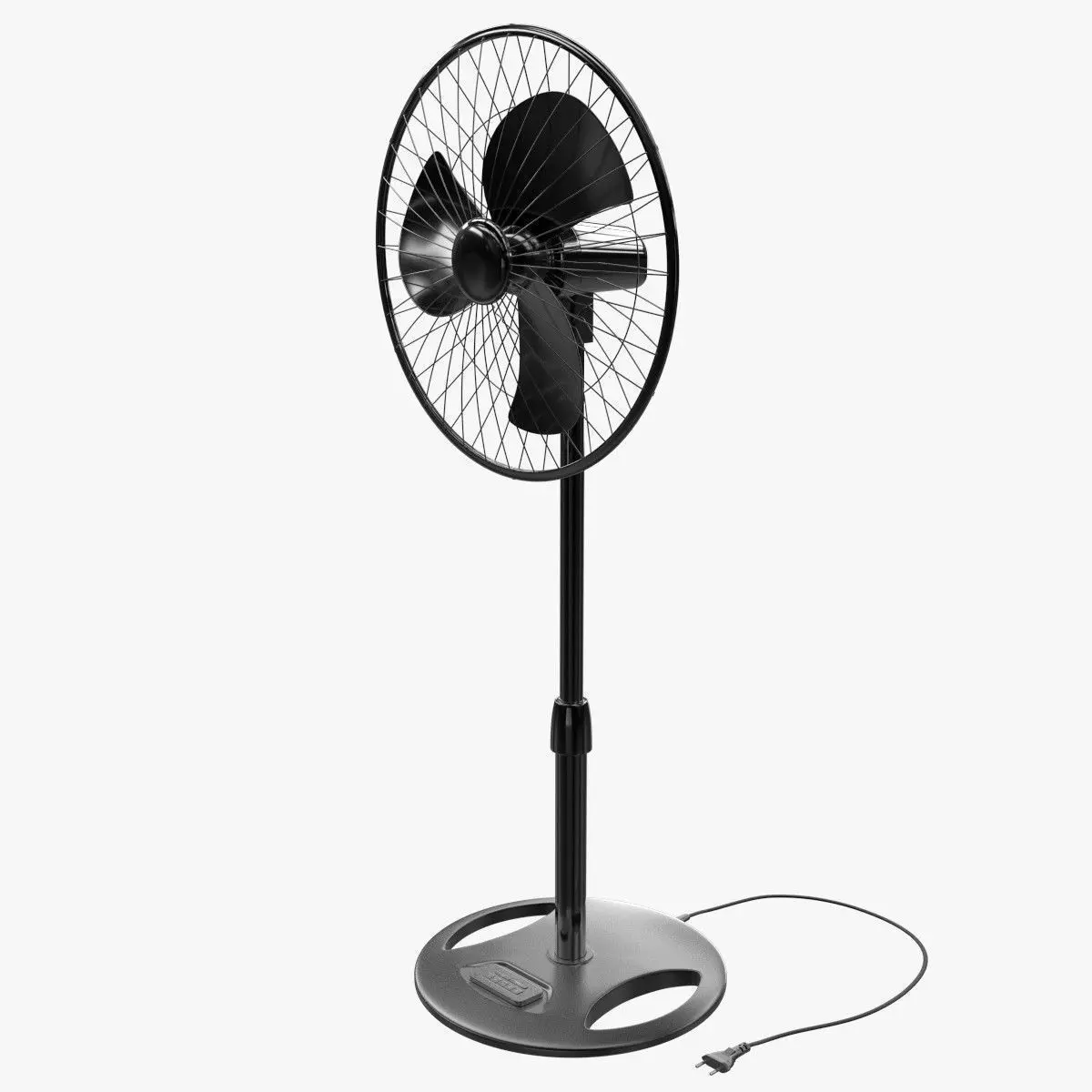 Standing Fan 3D model_0
