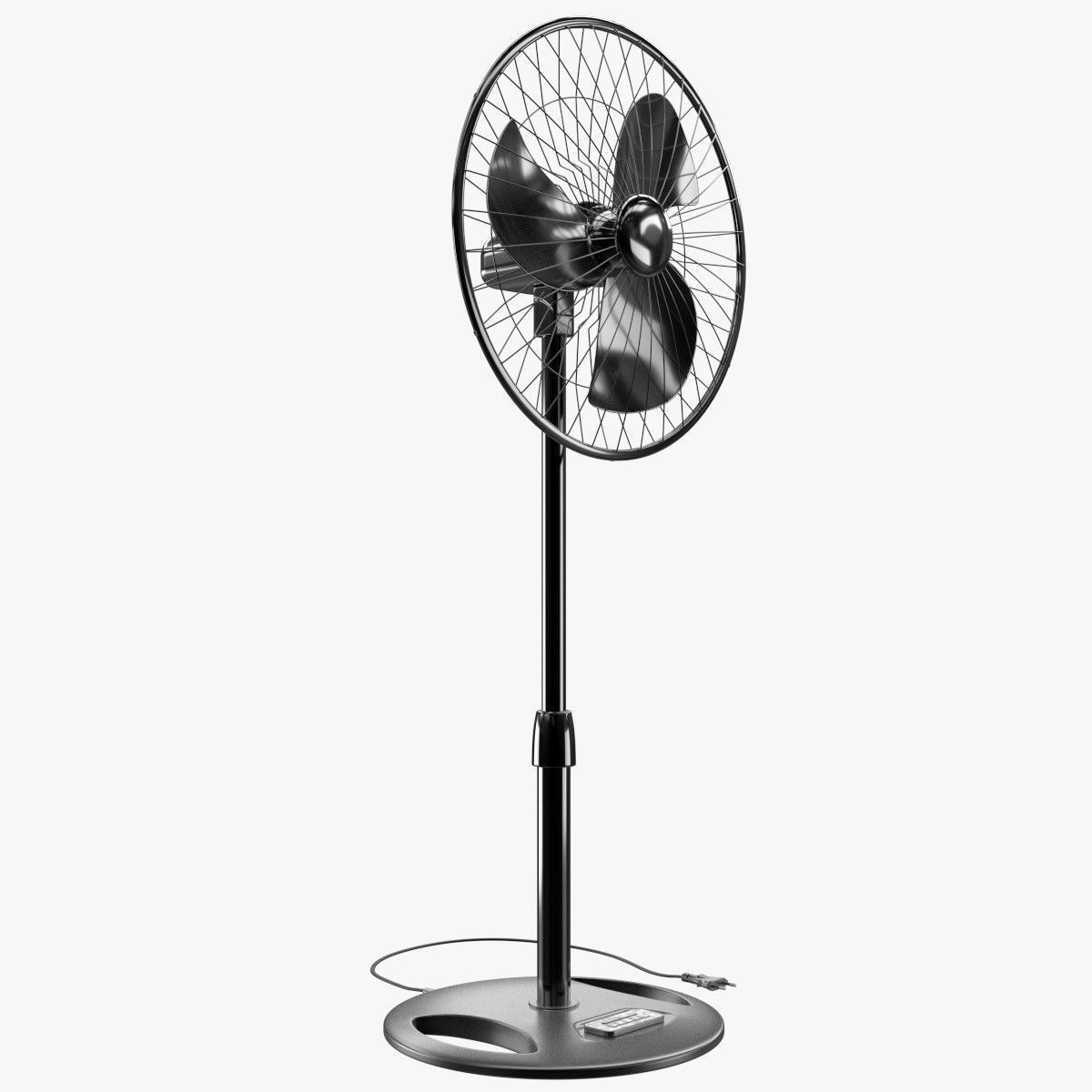 Standing Fan 3D model_1