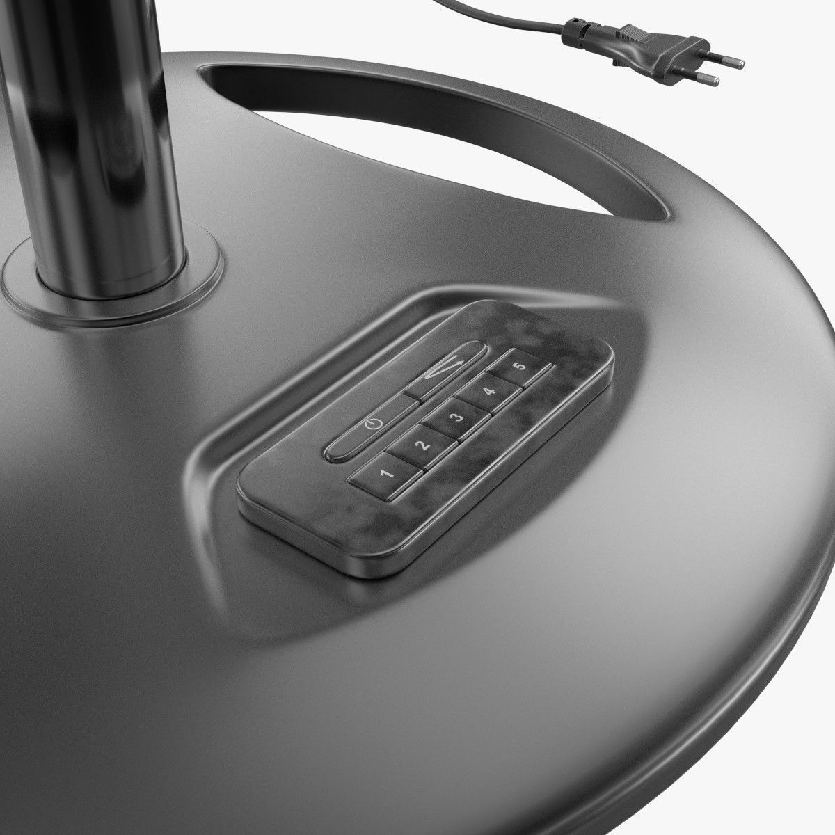 Standing Fan 3D model_6