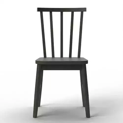 Shore Olive Kids Play Chair Low-poly 3D model