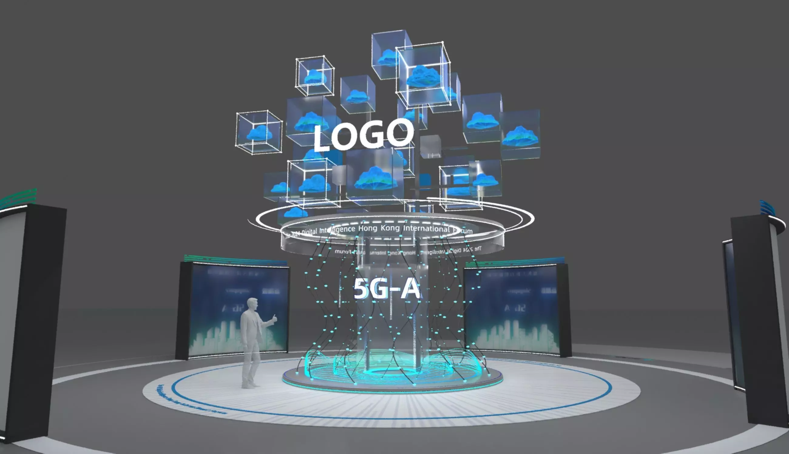 technology 3D model