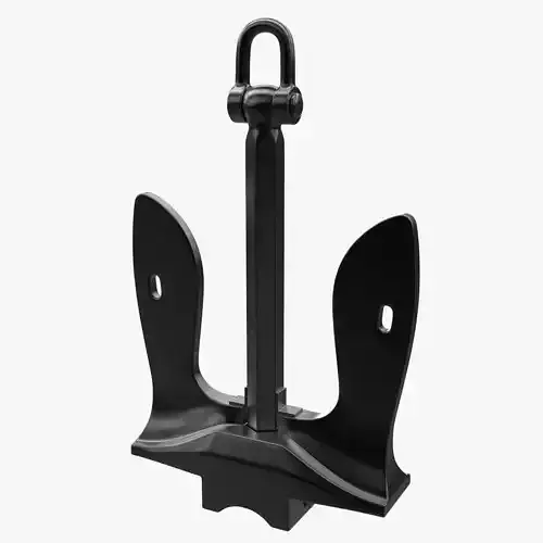Anchor metal 3D model