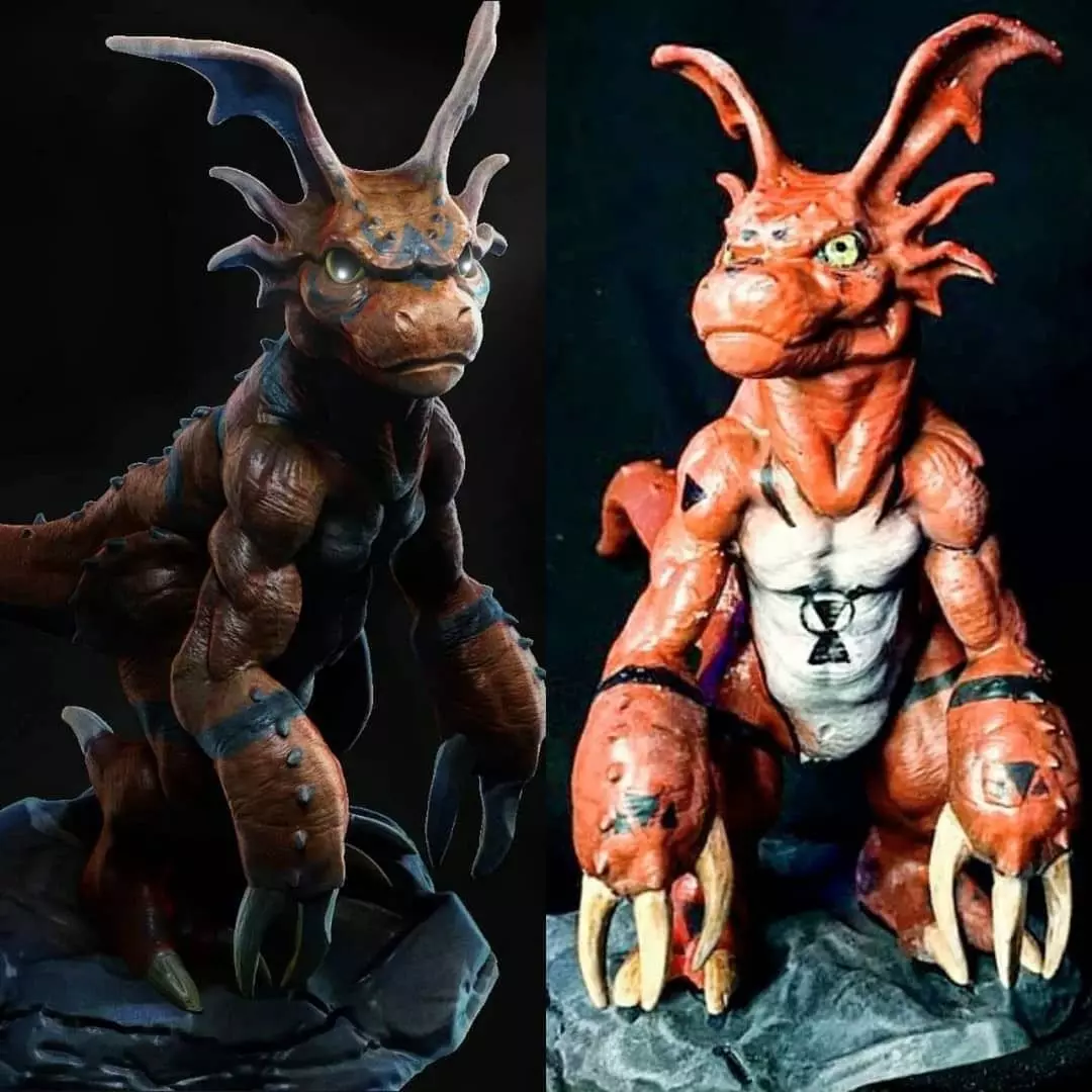 guilmon 3D print model