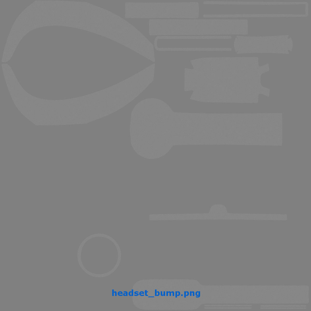 Bluetooth Headset 3D model_13