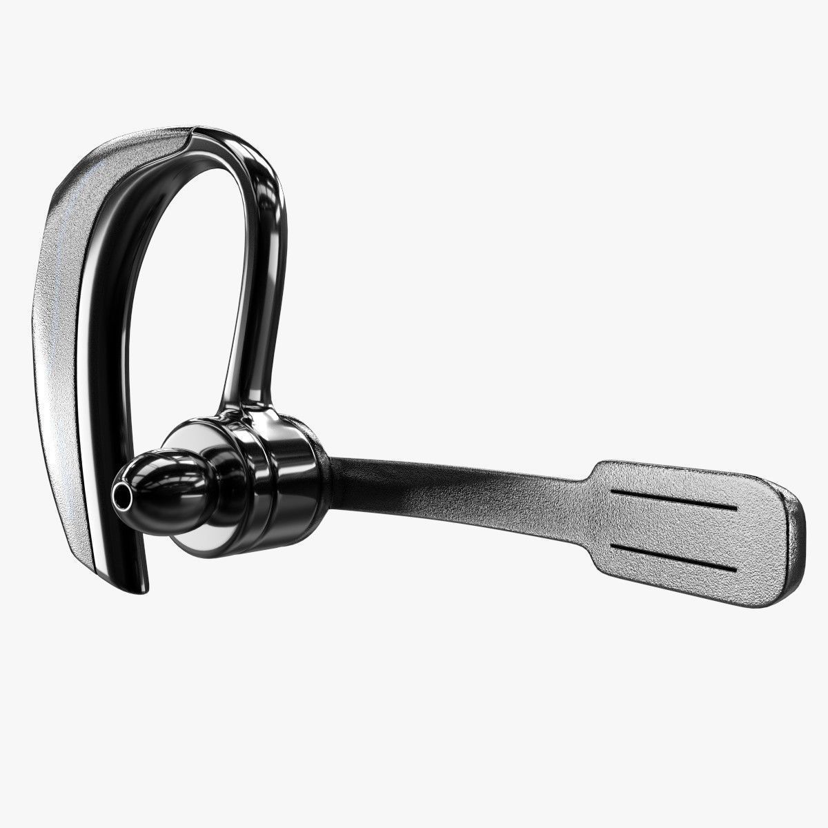 Bluetooth Headset 3D model_1