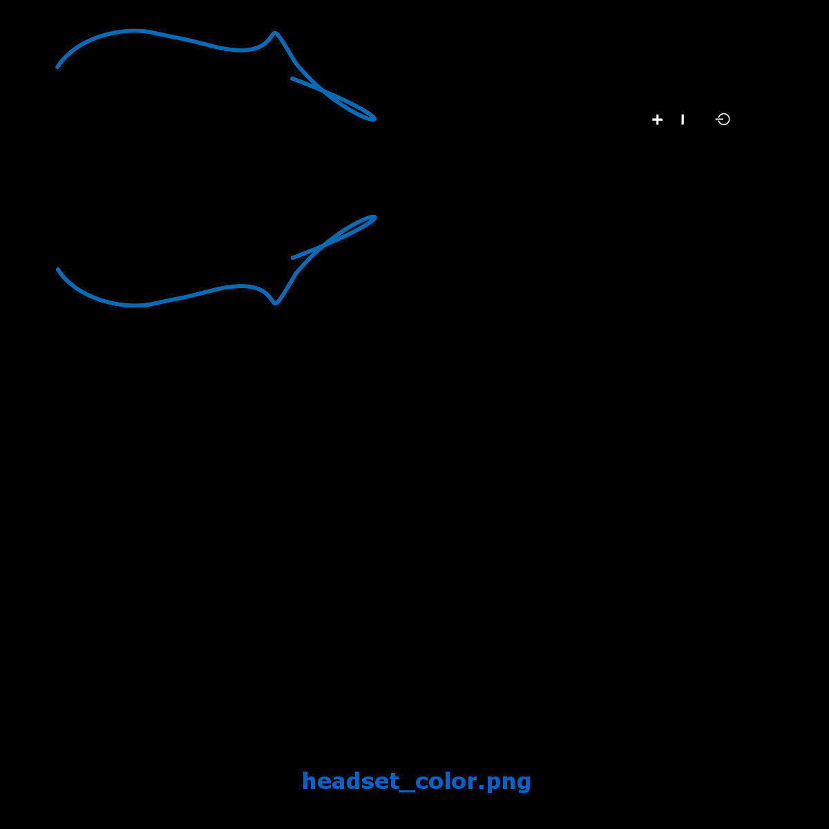 Bluetooth Headset 3D model_12