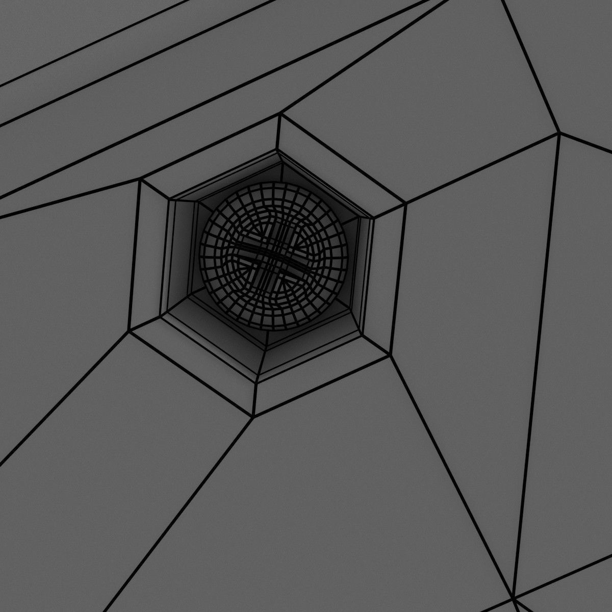 Drone 1 with propellers 3D model_15