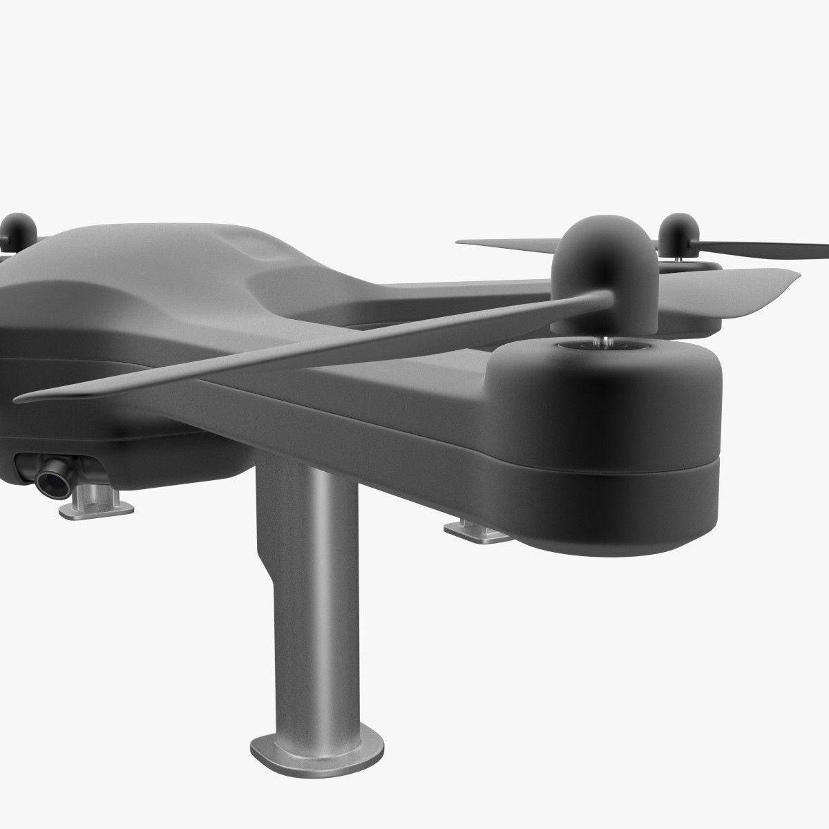 Drone 1 with propellers 3D model_9