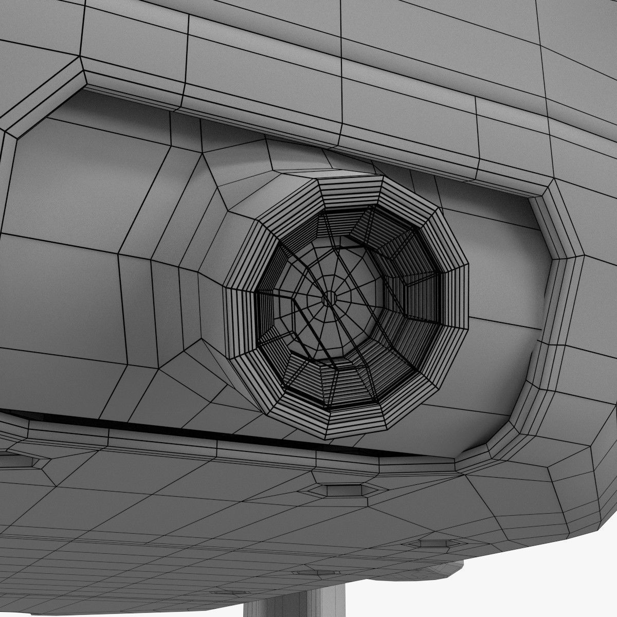 Drone 1 with propellers 3D model_19