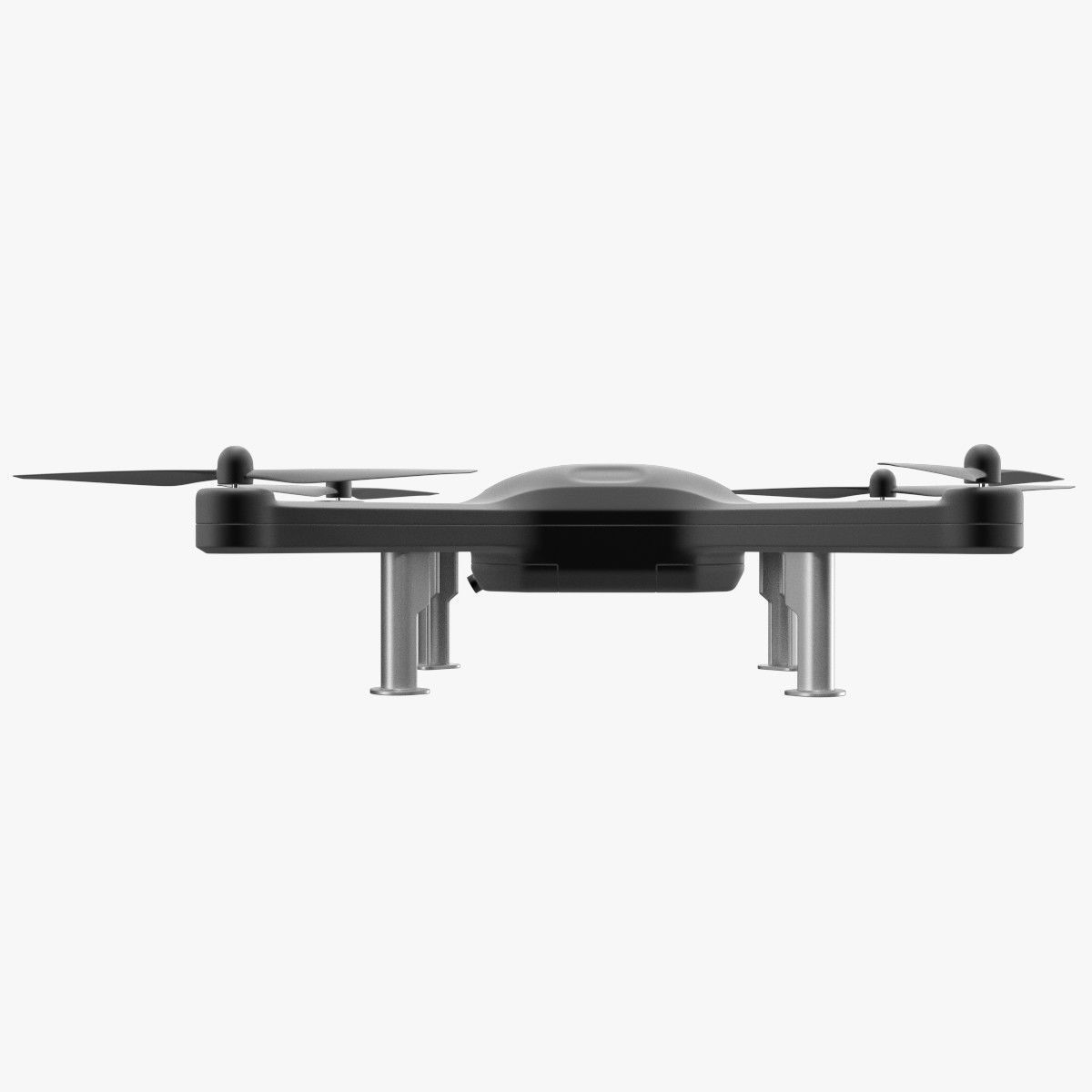 Drone 1 with propellers 3D model_3