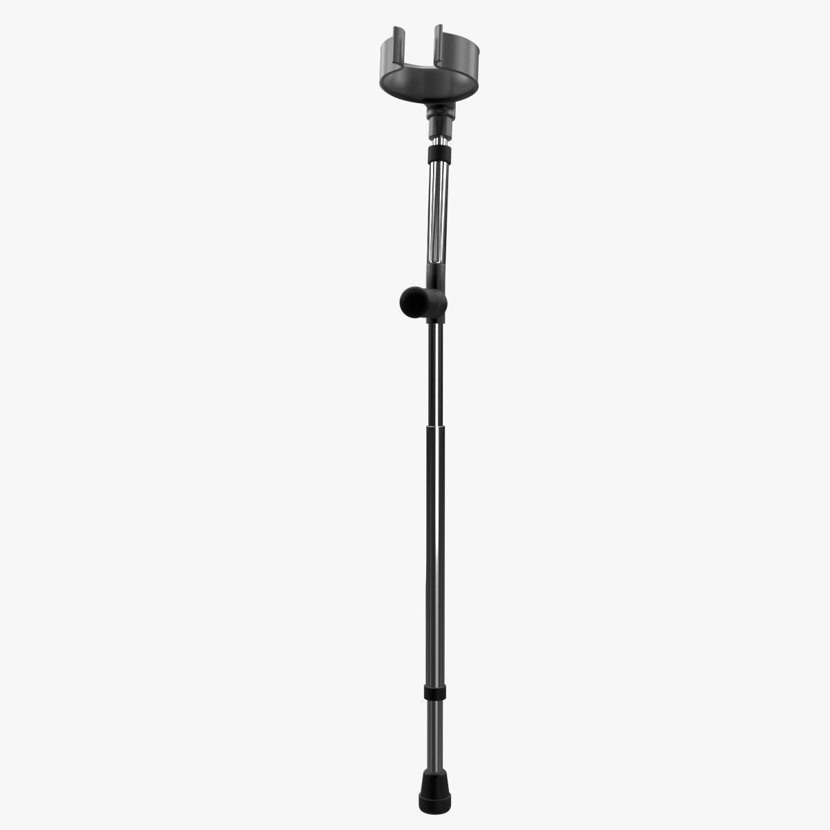 Crutch stand 3D model_1