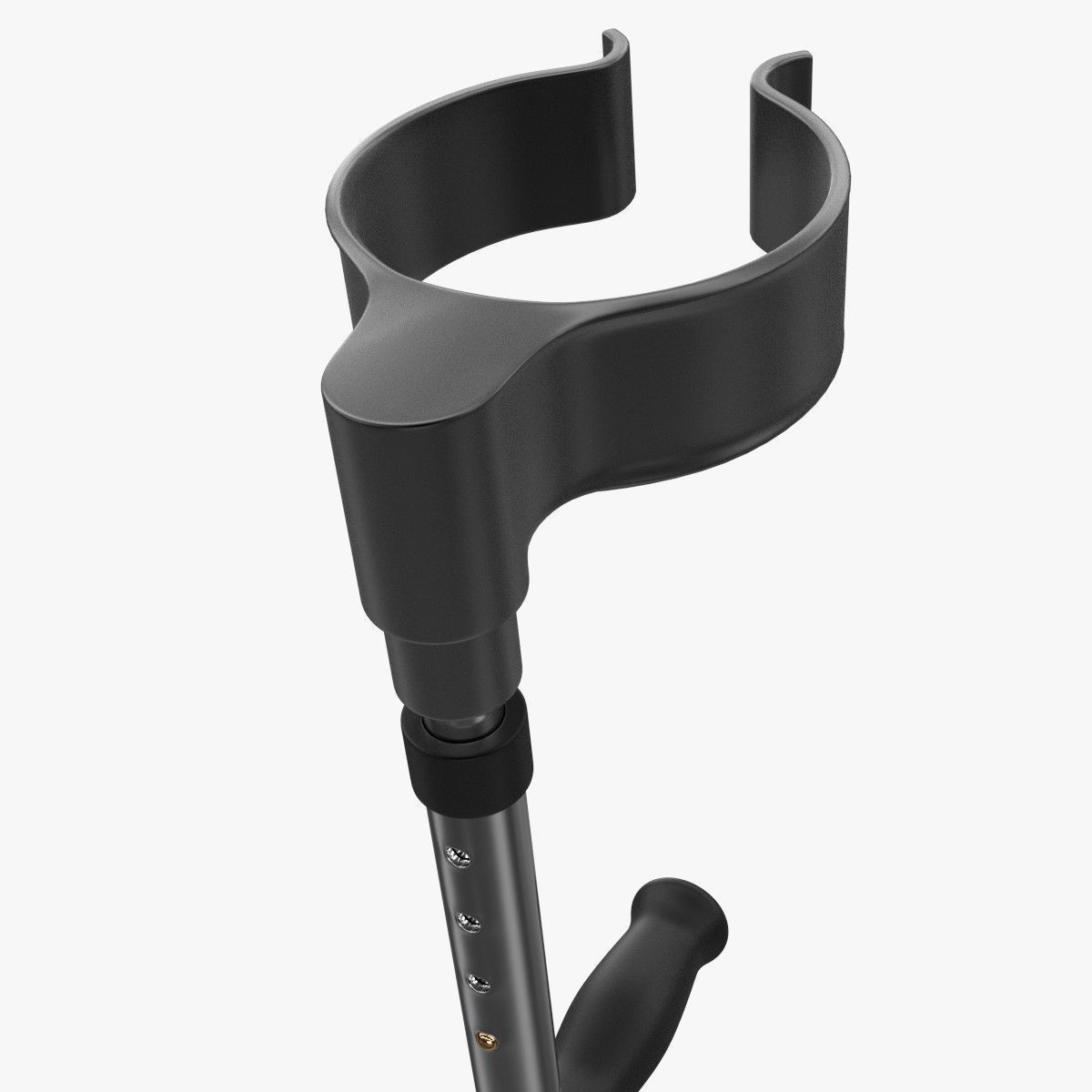 Crutch stand 3D model_5