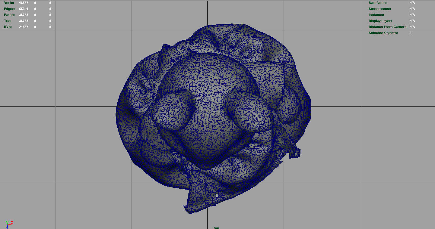 Rabbit Mother Low-poly 3D model_11