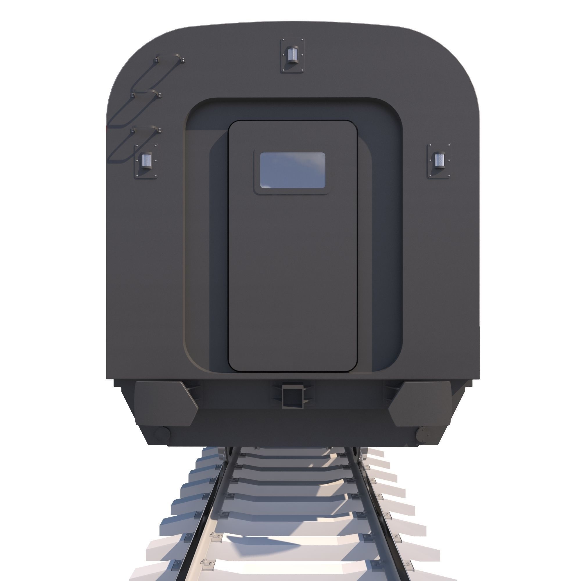 Coach Passenger Wagon Standart 3D model_8