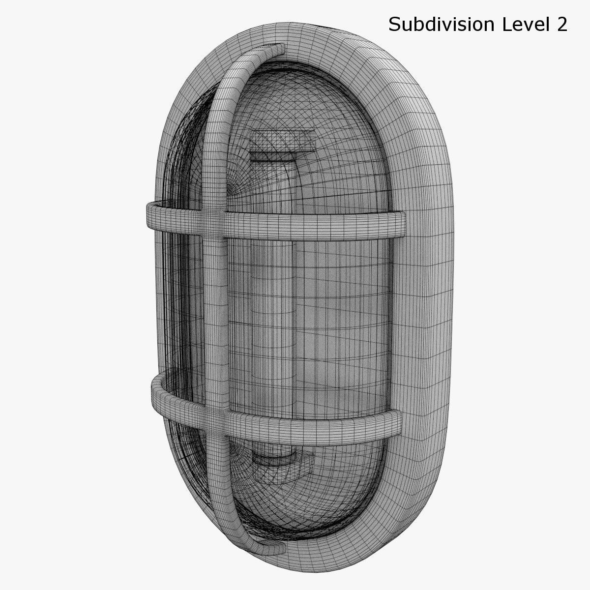 Bulkhead Light 3D model_7