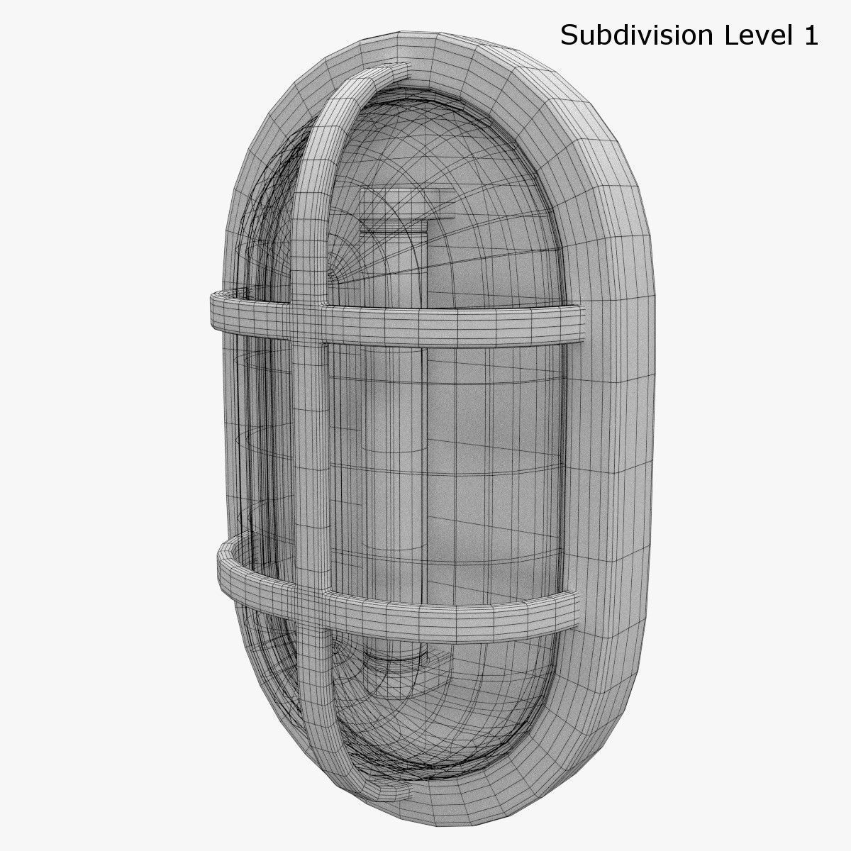 Bulkhead Light 3D model_6
